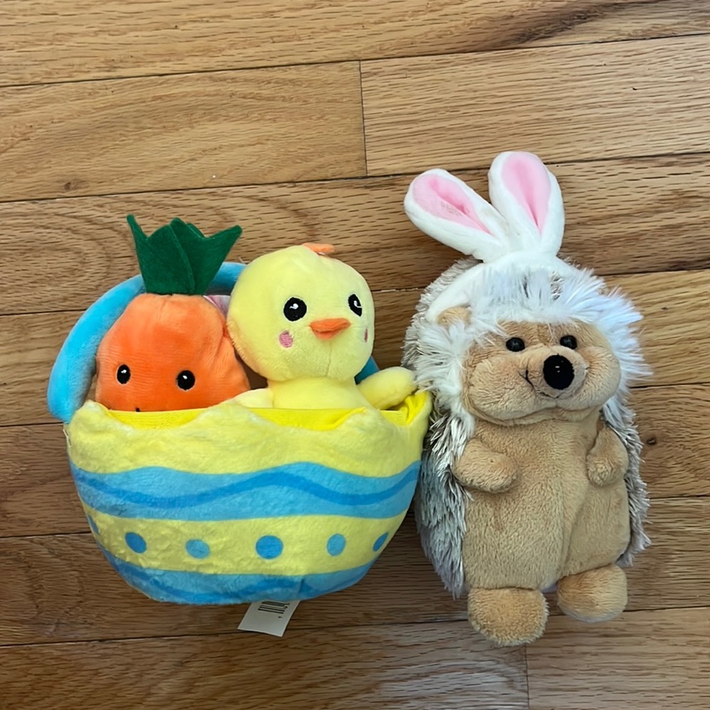 Easter themed stuffed animals!